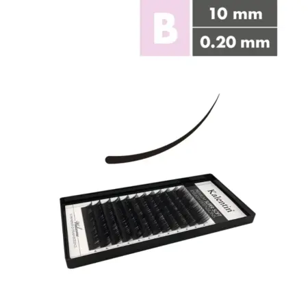 Kalentin Extensiones De Pestañas Clásicas Curva B 0,20 10mm